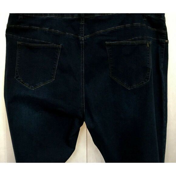 LaLa Anthony Stiletto High Rise Skinny Jeans Sz 24 Dark Wash NEW - Picture 3 of 7